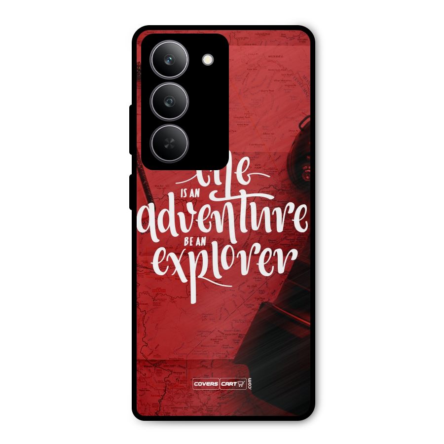 Life Adventure Explorer Metal Back Case for Realme P3x