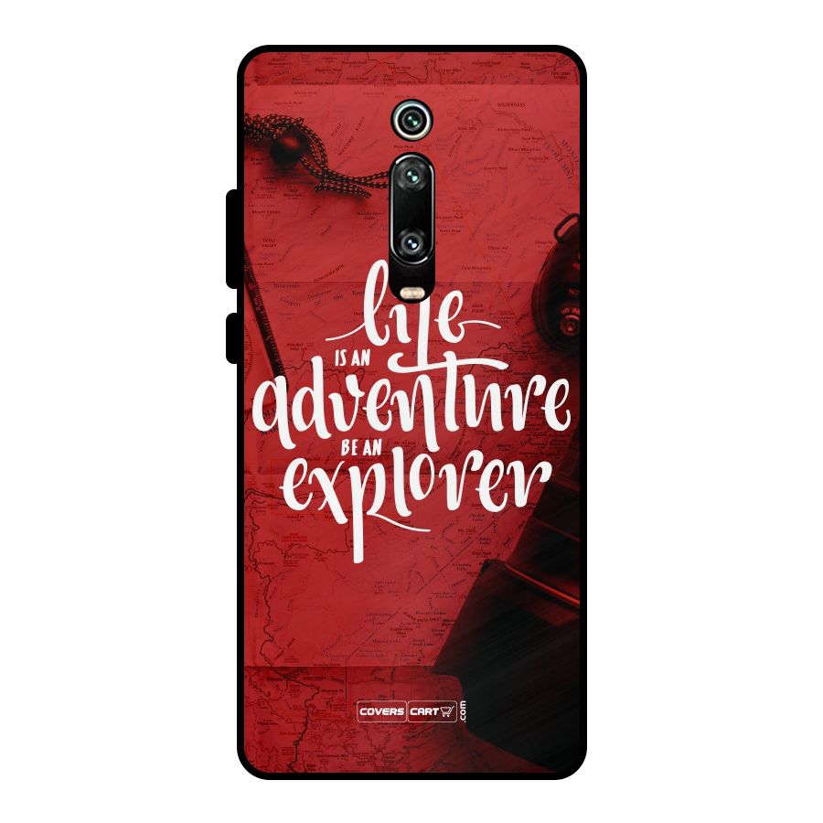 Life Adventure Explorer Metal Back Case for Redmi K20 Pro