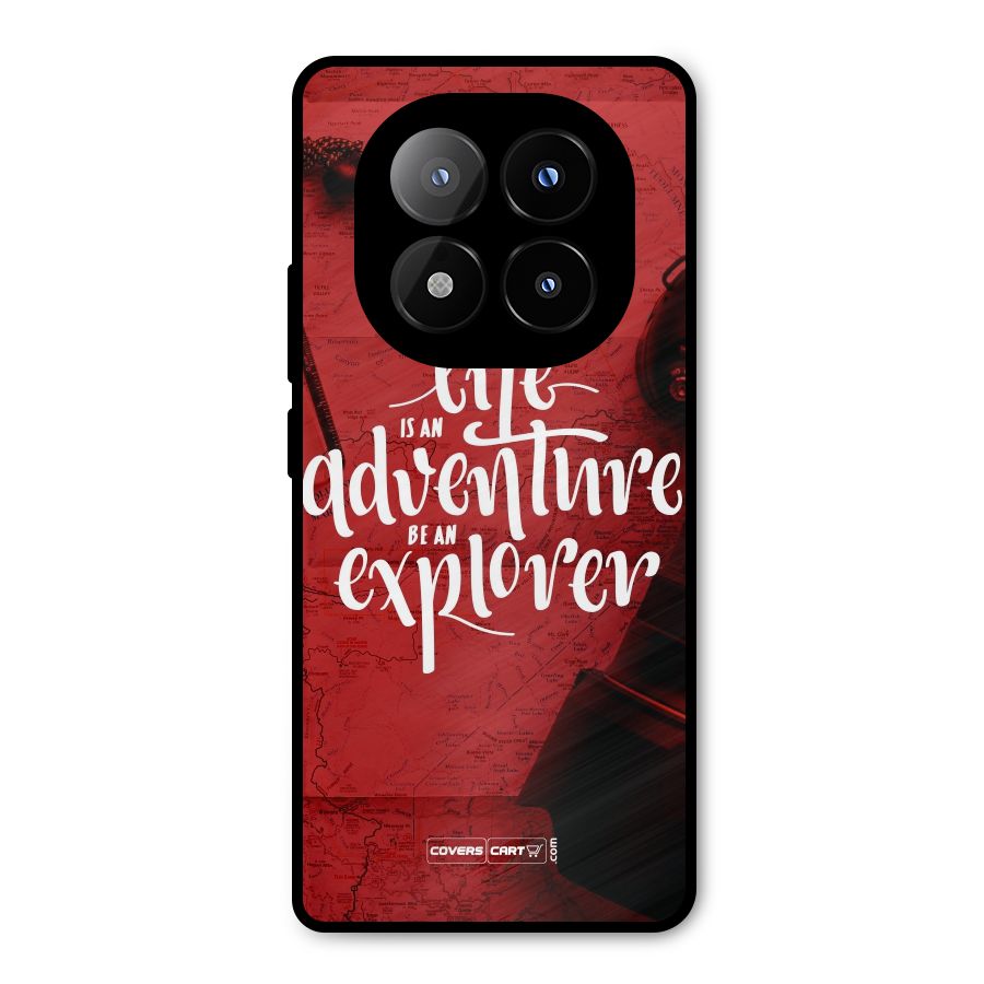 Life Adventure Explorer Metal Back Case for Redmi Note 14 Pro Plus 5G