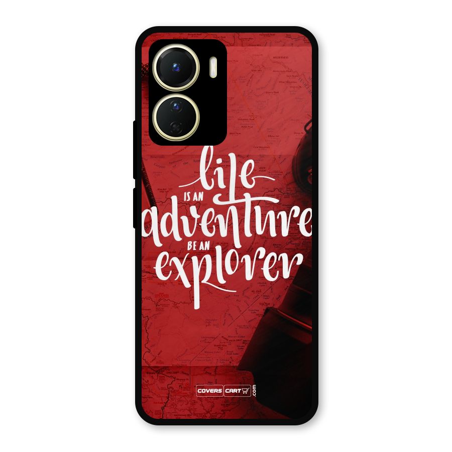Life Adventure Explorer Metal Back Case for Vivo T2x