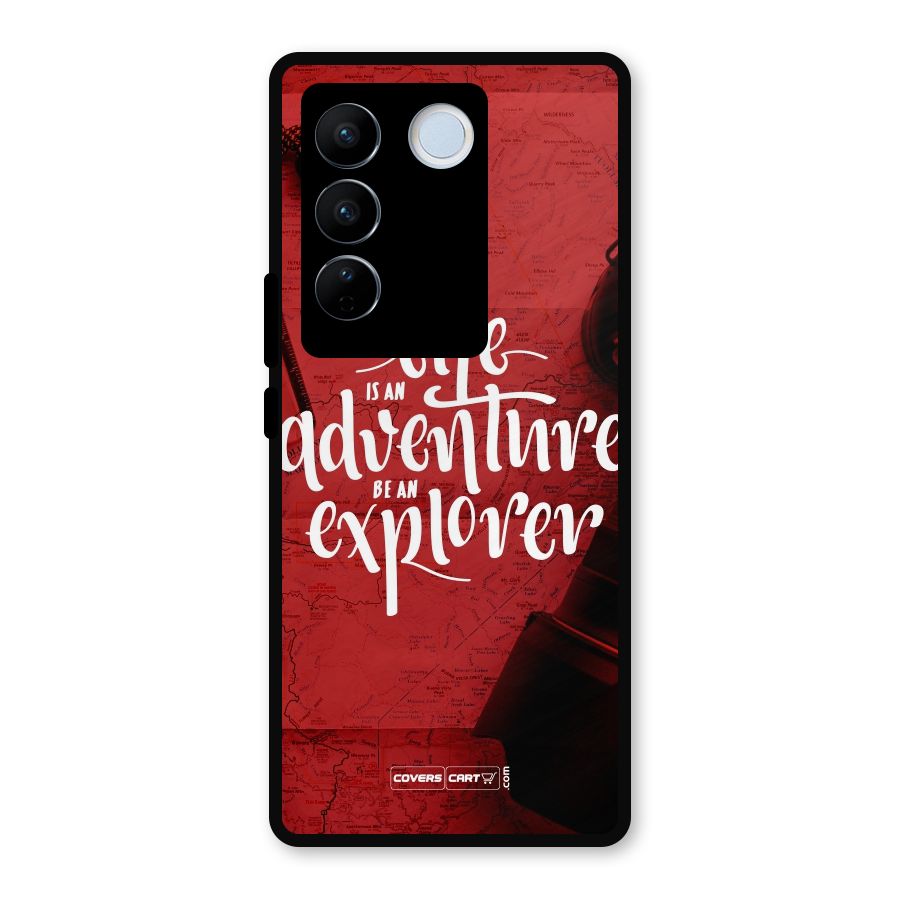 Life Adventure Explorer Metal Back Case for Vivo V27