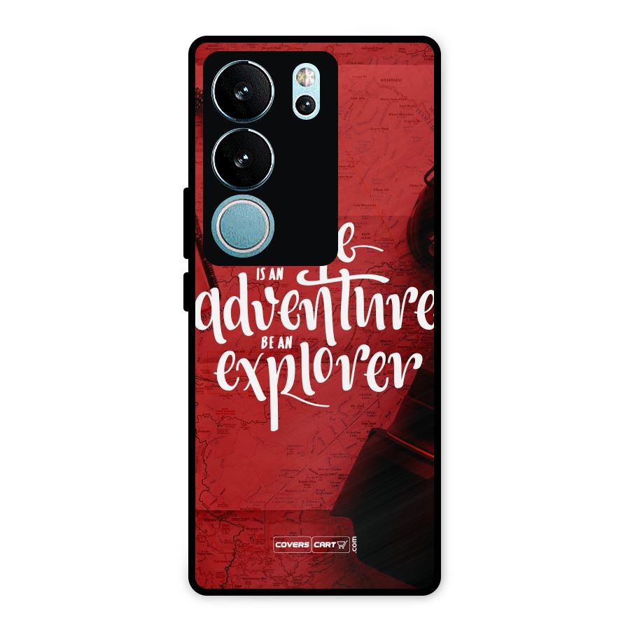 Life Adventure Explorer Metal Back Case for Vivo V29