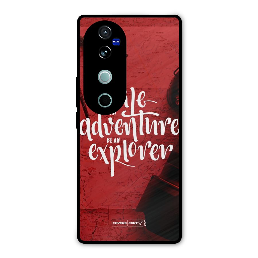 Life Adventure Explorer Metal Back Case for Vivo V40 Pro