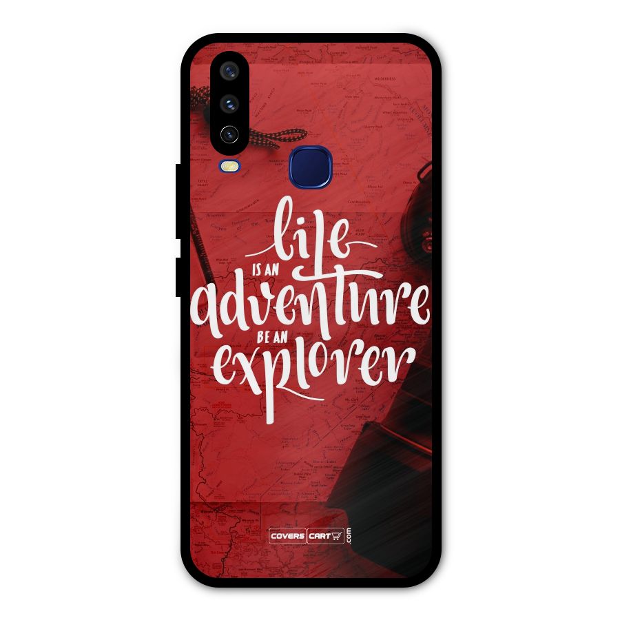 Life Adventure Explorer Metal Back Case for Vivo Y15