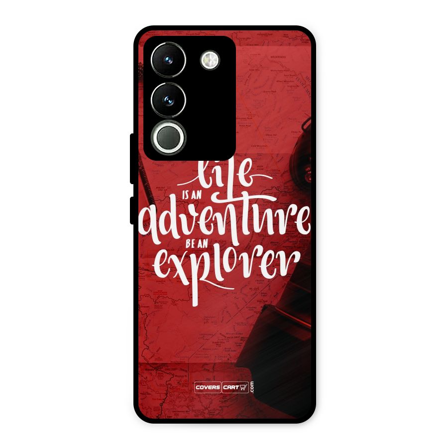 Life Adventure Explorer Metal Back Case for Vivo Y200