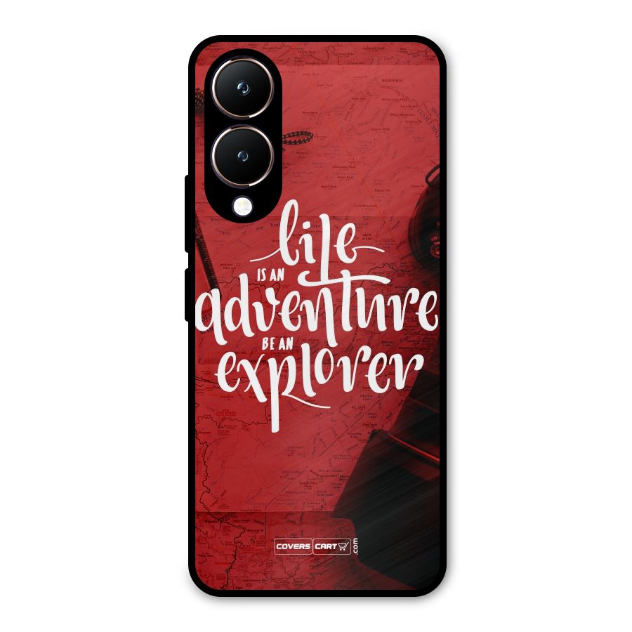 Life Adventure Explorer Metal Back Case for Vivo Y28