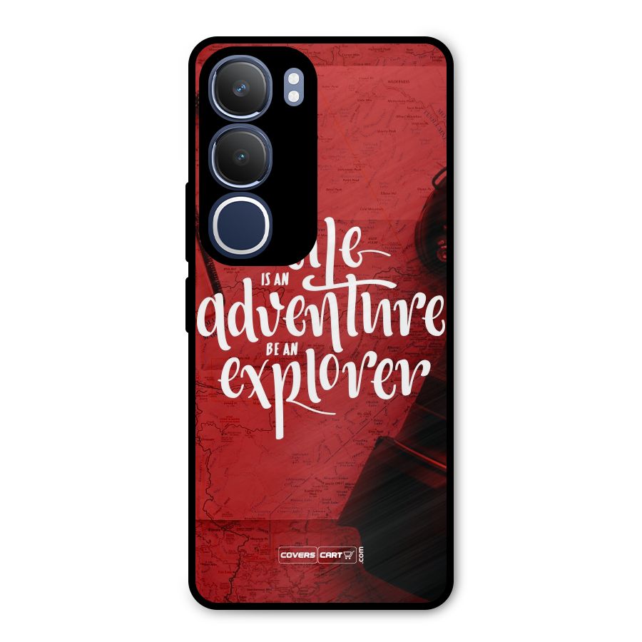 Life Adventure Explorer Metal Back Case for Vivo Y29