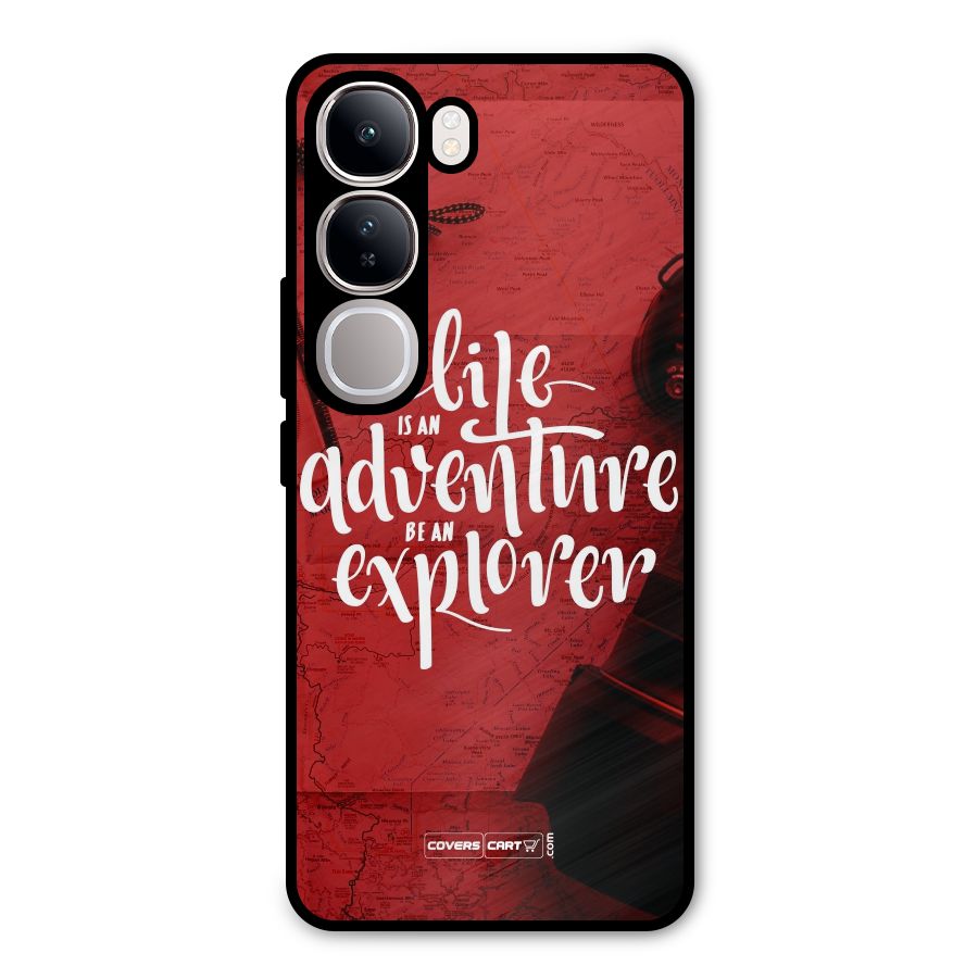 Life Adventure Explorer Metal Back Case for Vivo Y300