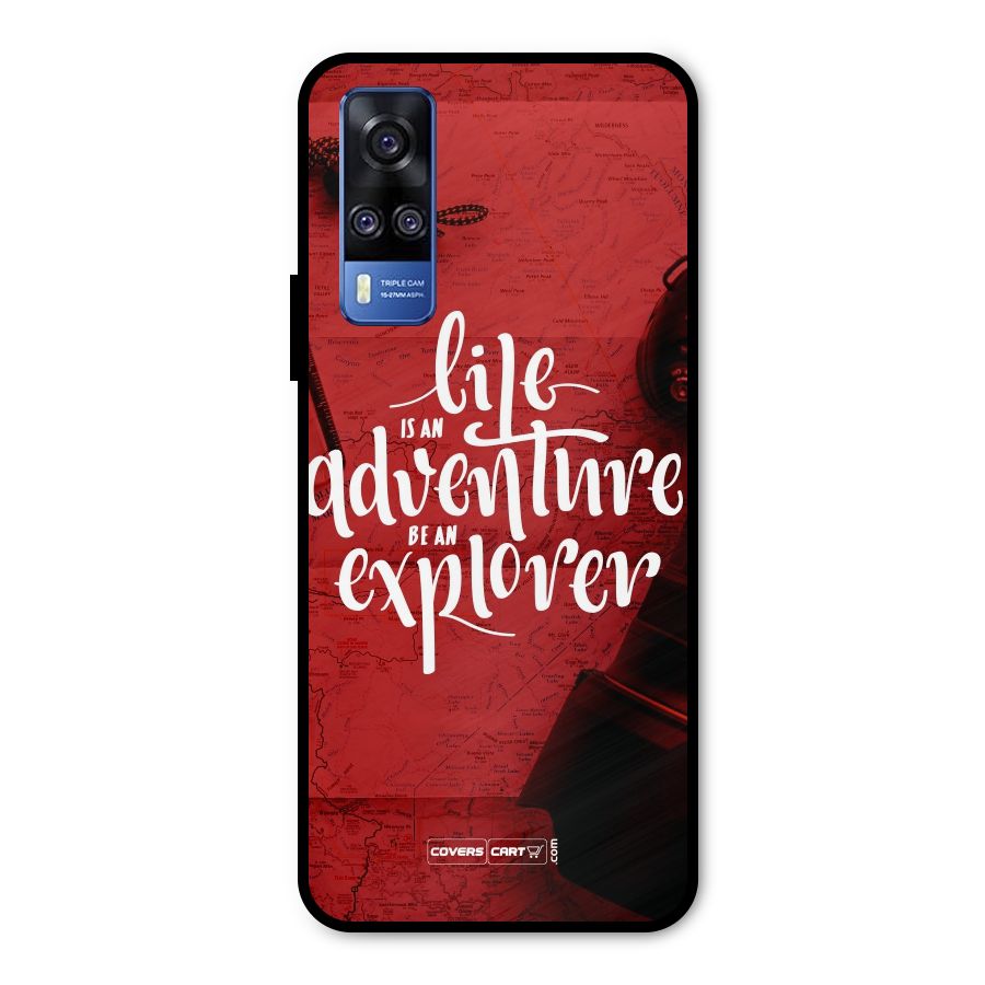 Life Adventure Explorer Metal Back Case for Vivo Y31