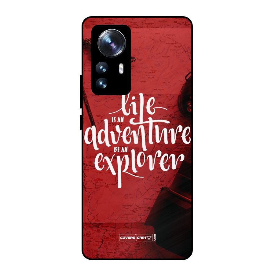 Life Adventure Explorer Metal Back Case for Xiaomi 12 Pro