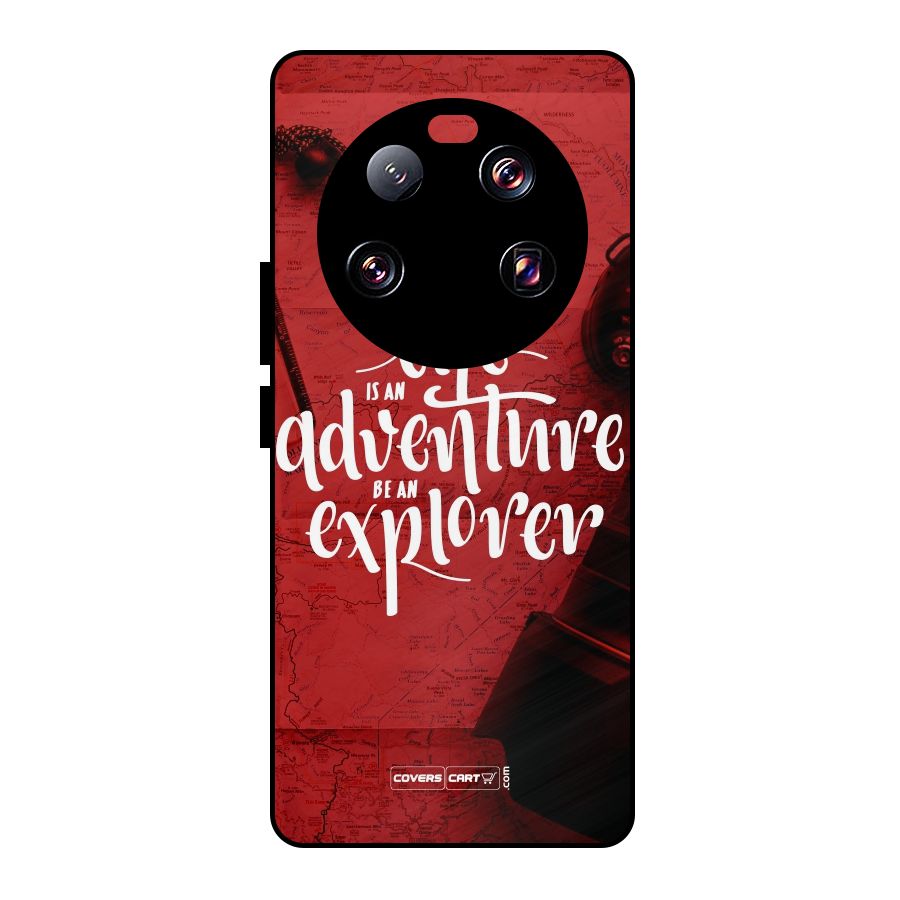 Life Adventure Explorer Metal Back Case for Xiaomi 13 Ultra