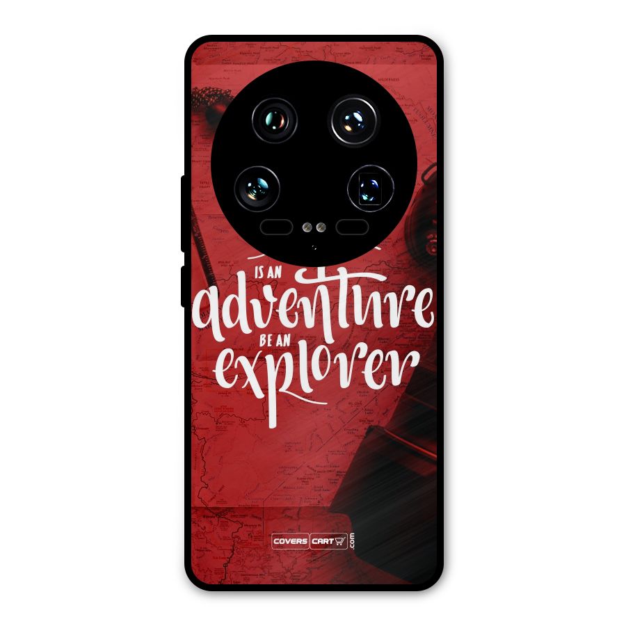 Life Adventure Explorer Metal Back Case for Xiaomi 14 Ultra