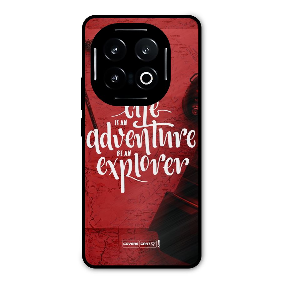 Life Adventure Explorer Metal Back Case for iQOO 13