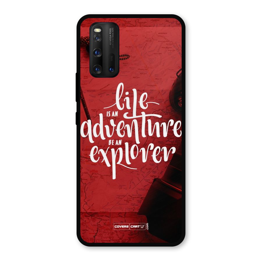 Life Adventure Explorer Metal Back Case for iQOO 3