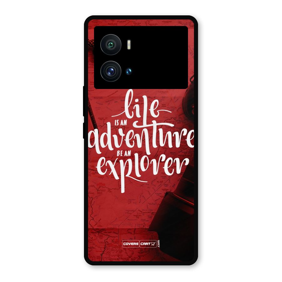 Life Adventure Explorer Metal Back Case for iQOO 9 Pro