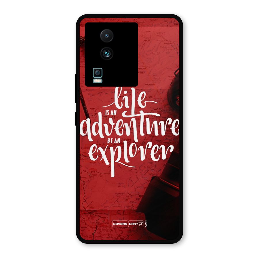 Life Adventure Explorer Metal Back Case for iQOO Neo 7 Pro