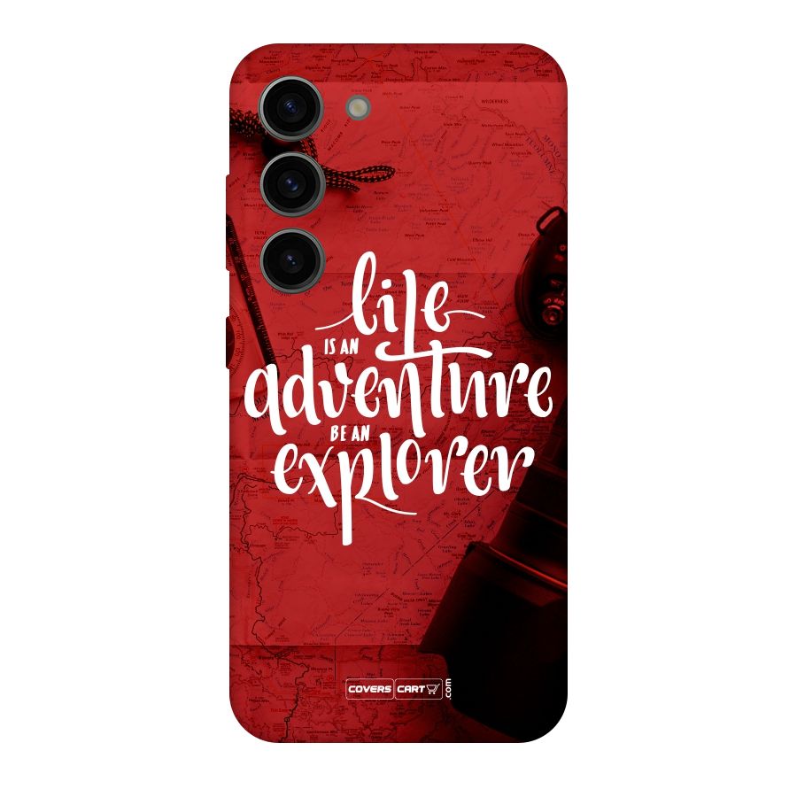 Life Adventure Explorer Original Polycarbonate Back Case for Galaxy S23
