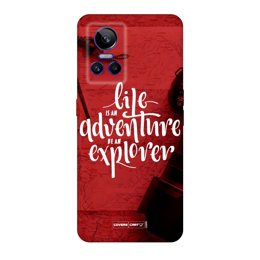 Life Adventure Explorer Original Polycarbonate Back Case for Realme GT Neo 3