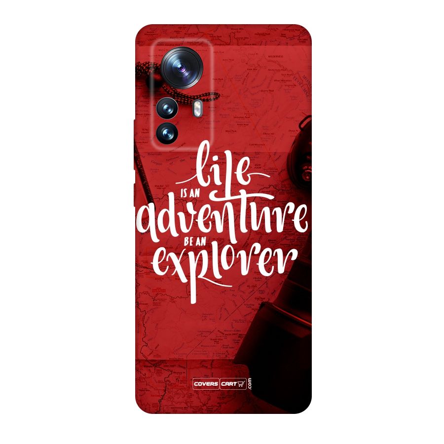 Life Adventure Explorer Original Polycarbonate Back Case for Xiaomi 12 Pro