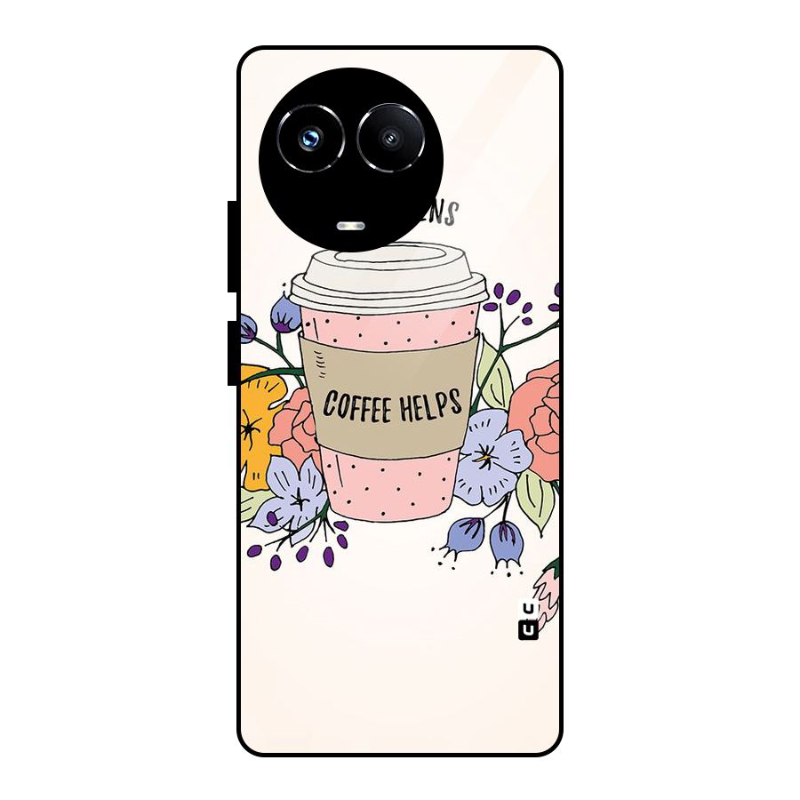 Life Happens Glass Back Case for Realme Narzo 60X