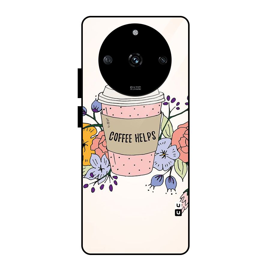 Life Happens Glass Back Case for Realme Narzo 60 5G