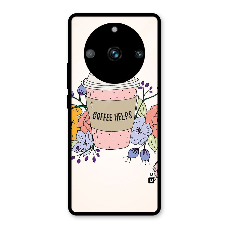 Life Happens Glass Back Case for Realme Narzo 60 Pro