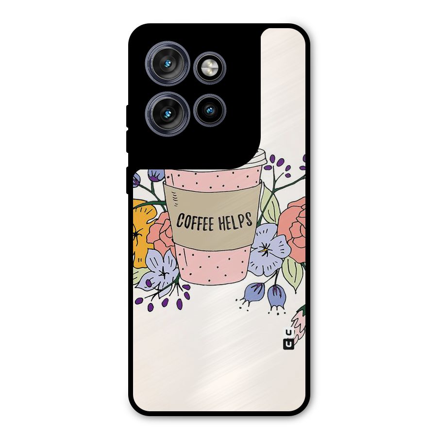 Life Happens Metal Back Case for Motorola Edge 50 Neo