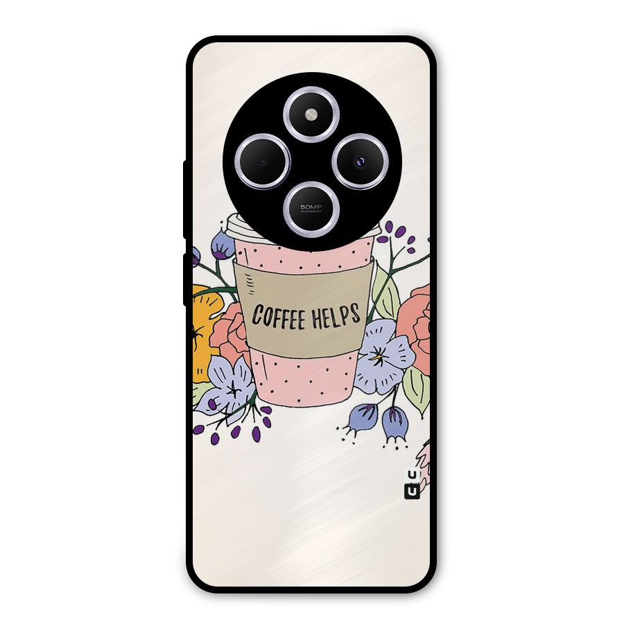 Life Happens Metal Back Case for Poco M7