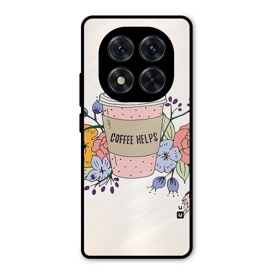 Life Happens Metal Back Case for Redmi Note 14 Pro 5G