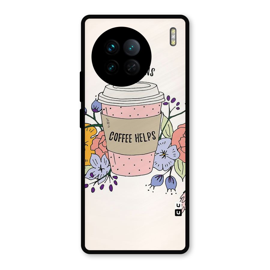 Life Happens Metal Back Case for Vivo X90