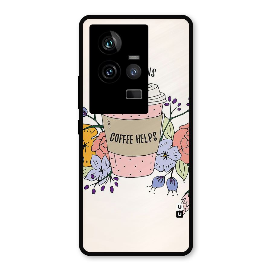 Life Happens Metal Back Case for iQOO 11 5G