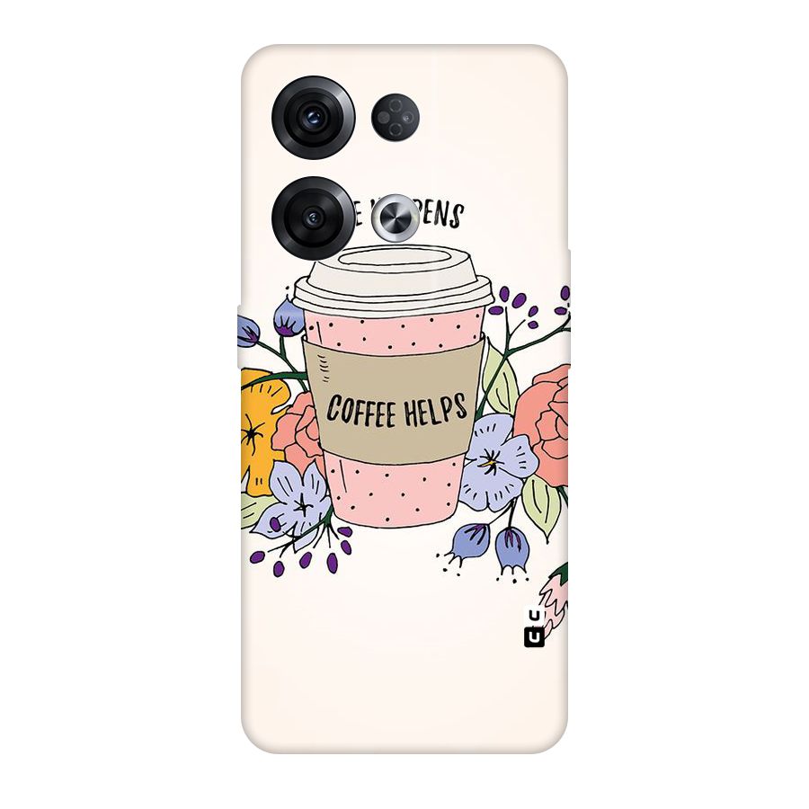 Life Happens Original Polycarbonate Back Case for Oppo Reno8 Pro 5G