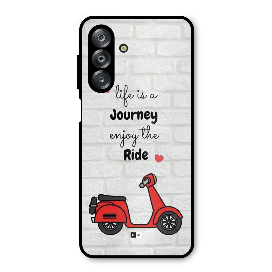 Life Is A Journey Metal Back Case for Galaxy A26