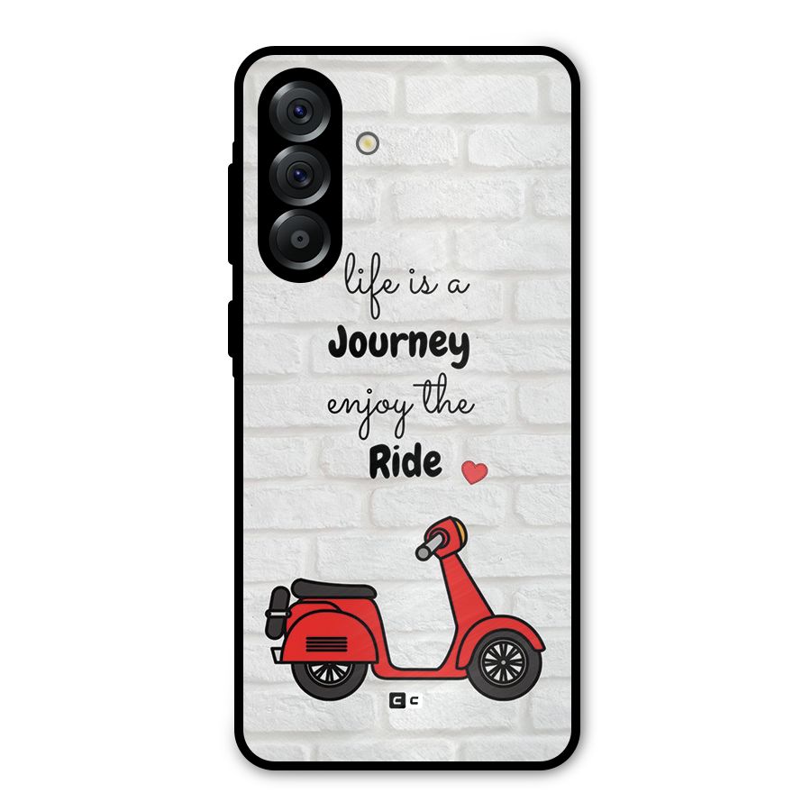 Life Is A Journey Metal Back Case for Galaxy A56