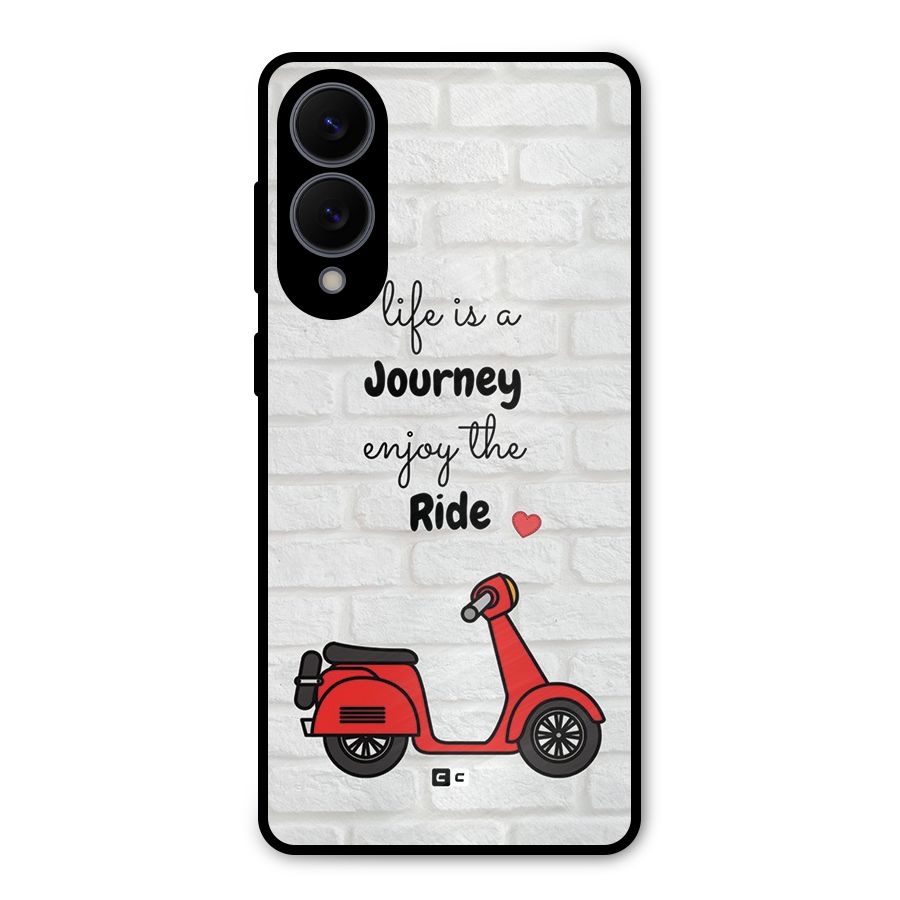 Life Is A Journey Metal Back Case for Galaxy S25 Edge