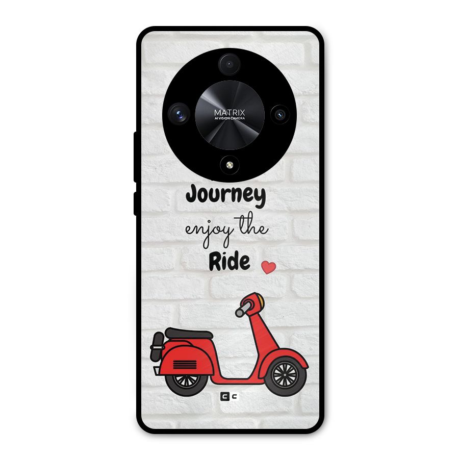 Life Is A Journey Metal Back Case for Honor X9b
