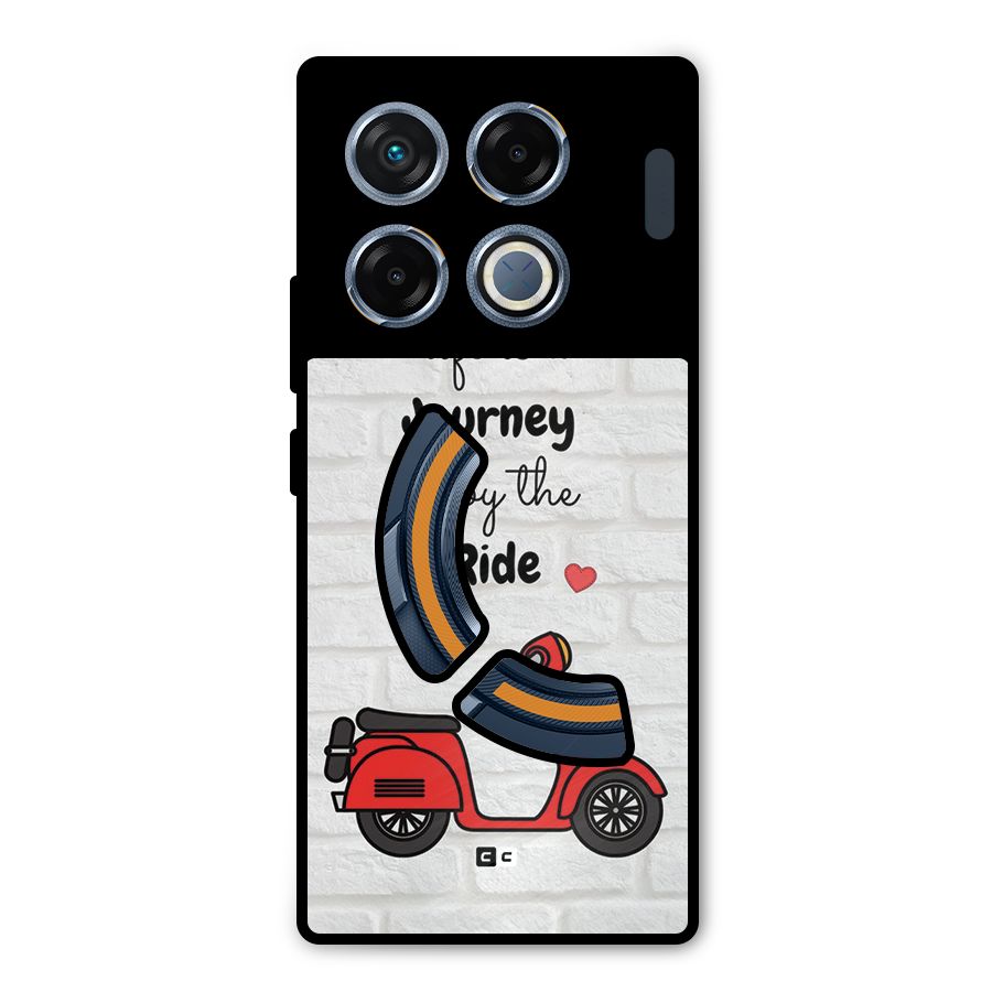 Life Is A Journey Metal Back Case for Infinix GT 20 Pro