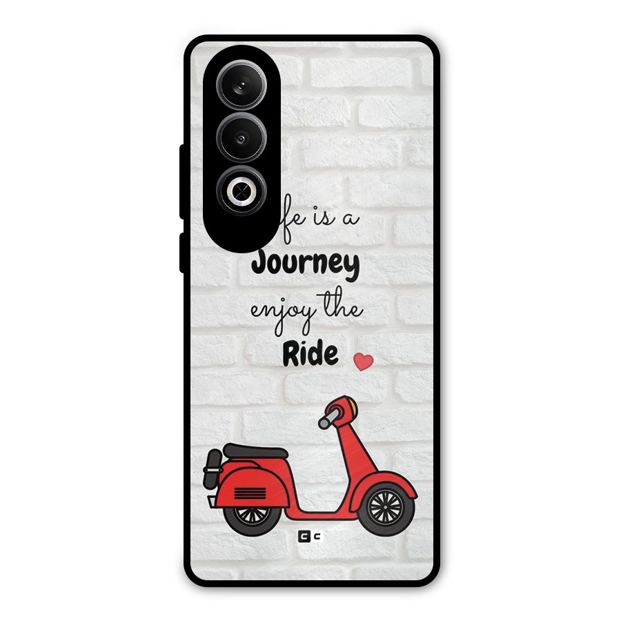 Life Is A Journey Metal Back Case for OnePlus Nord CE4