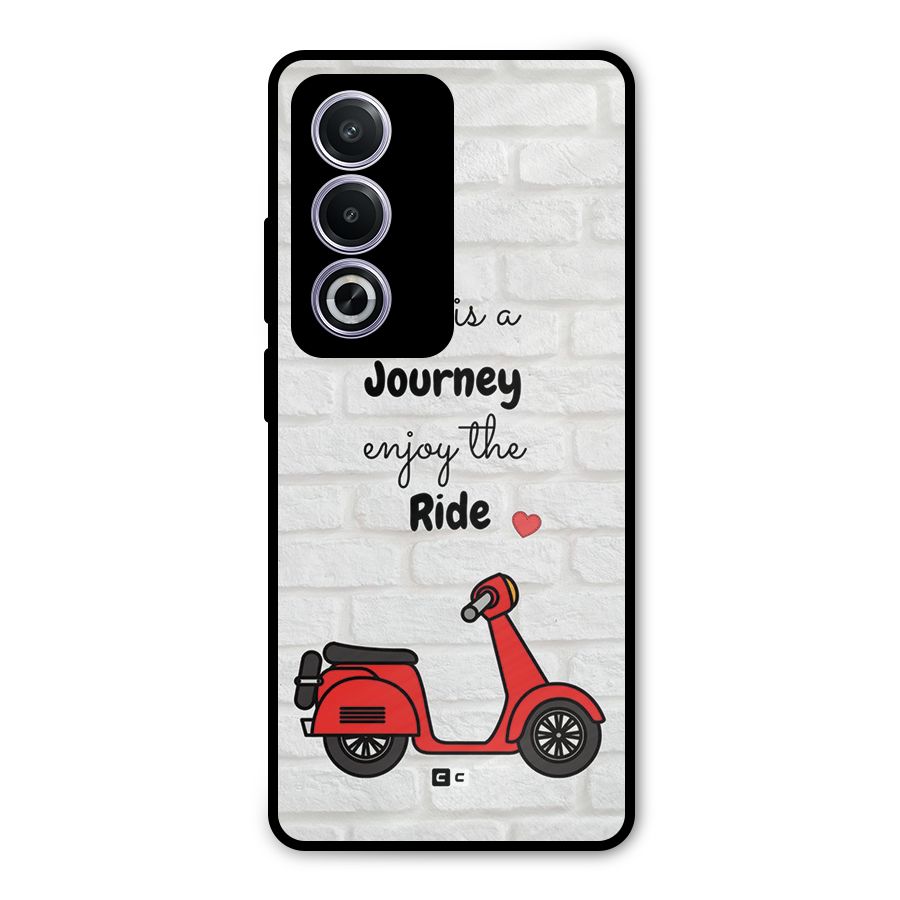 Life Is A Journey Metal Back Case for Oppo K12x