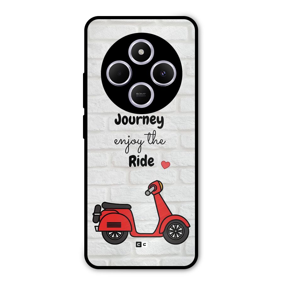 Life Is A Journey Metal Back Case for Poco M7