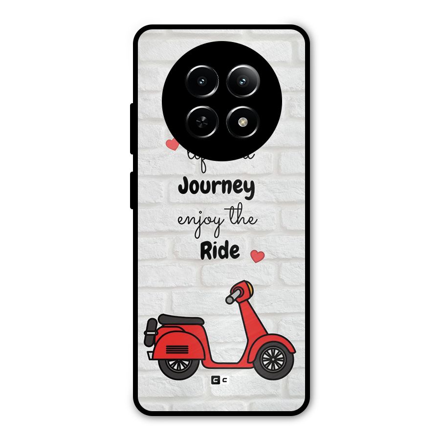 Life Is A Journey Metal Back Case for Realme 13