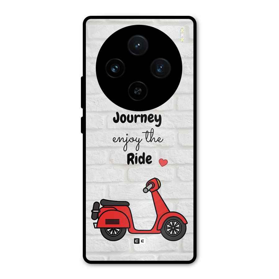 Life Is A Journey Metal Back Case for Vivo X100
