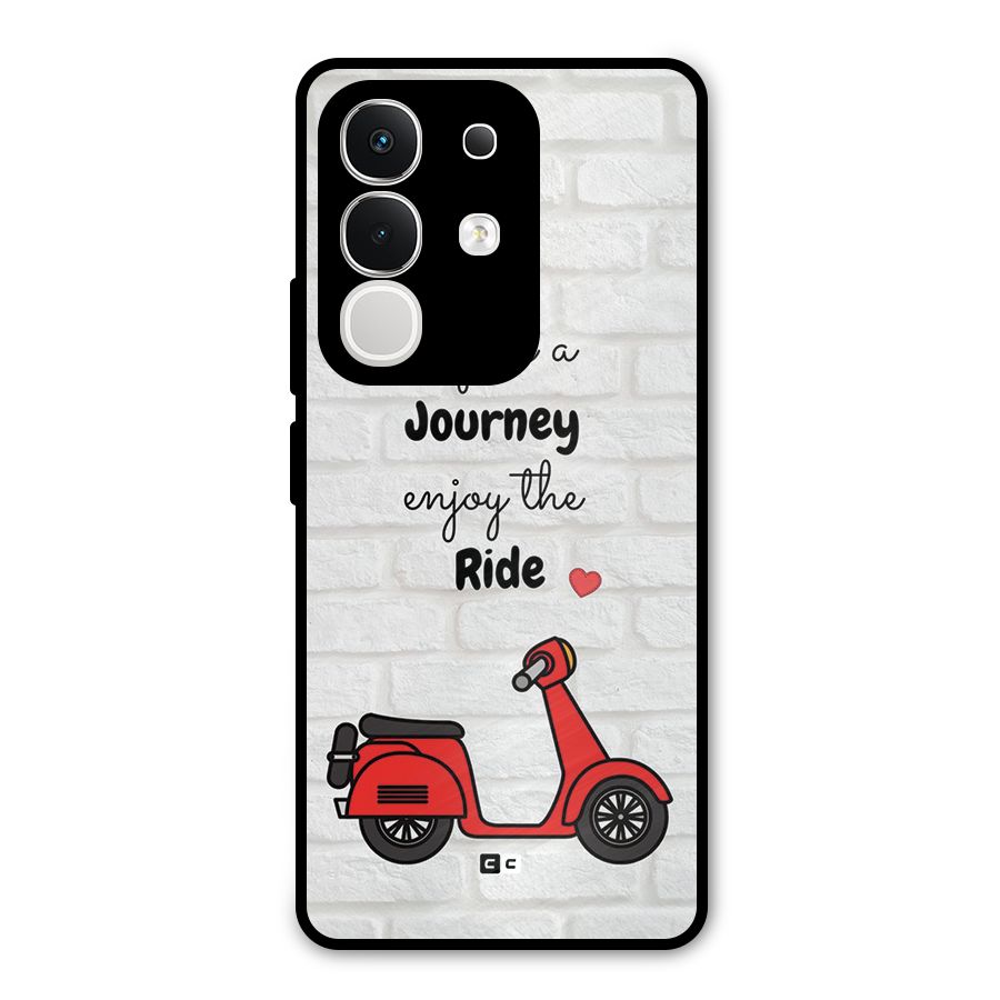 Life Is A Journey Metal Back Case for iQOO Z10x