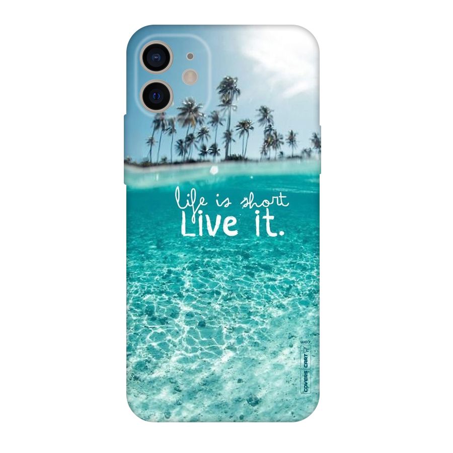 Life Is Short Original Polycarbonate Back Case for iPhone 11