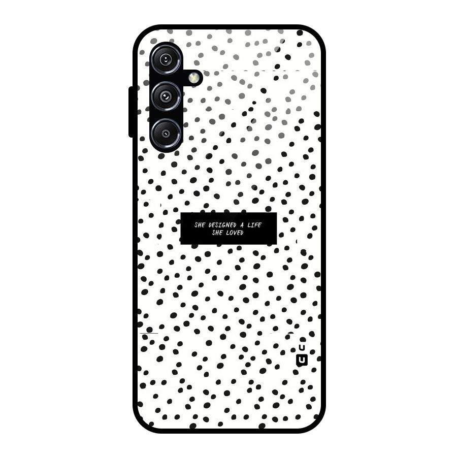 Life Loved Glass Back Case for Galaxy M34 5G
