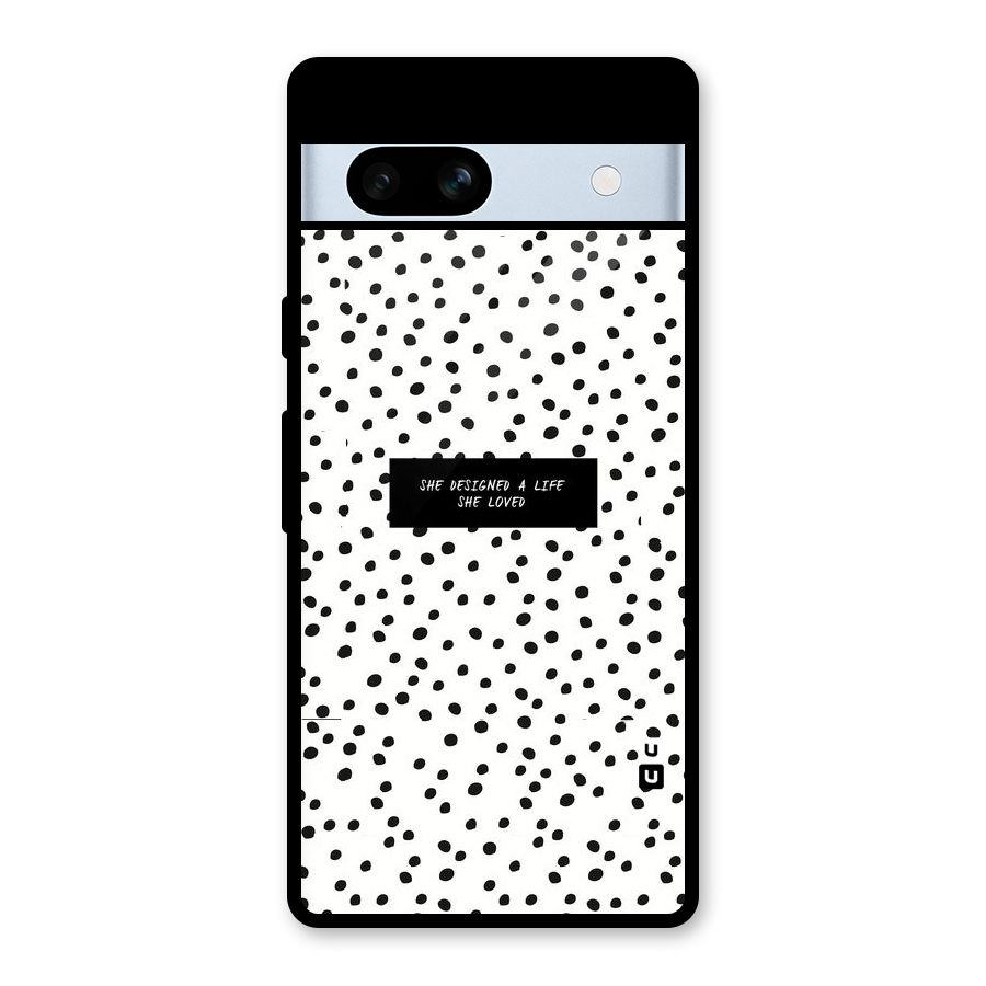 Life Loved Glass Back Case for Google Pixel 7a