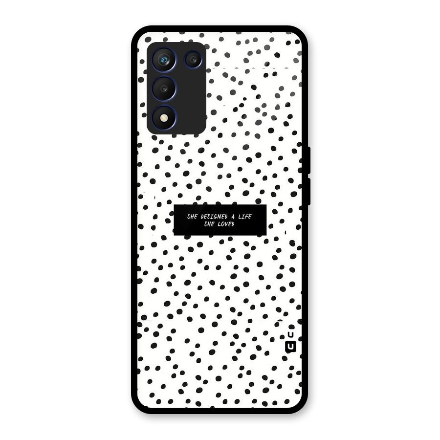 Life Loved Glass Back Case for Realme 9 5G Speed