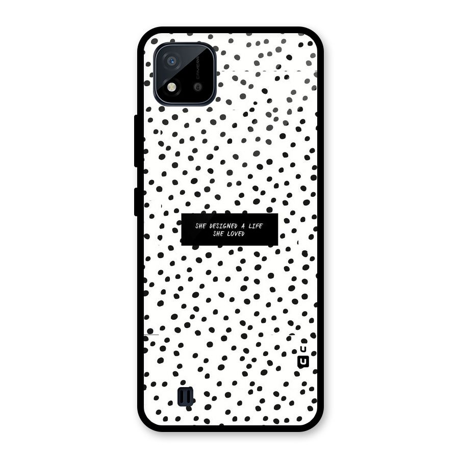 Life Loved Glass Back Case for Realme C11 2021