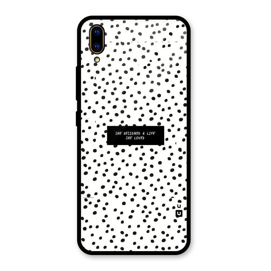 Life Loved Glass Back Case for Vivo V11 Pro
