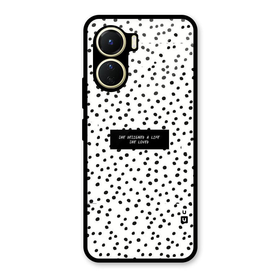 Life Loved Glass Back Case for Vivo Y16